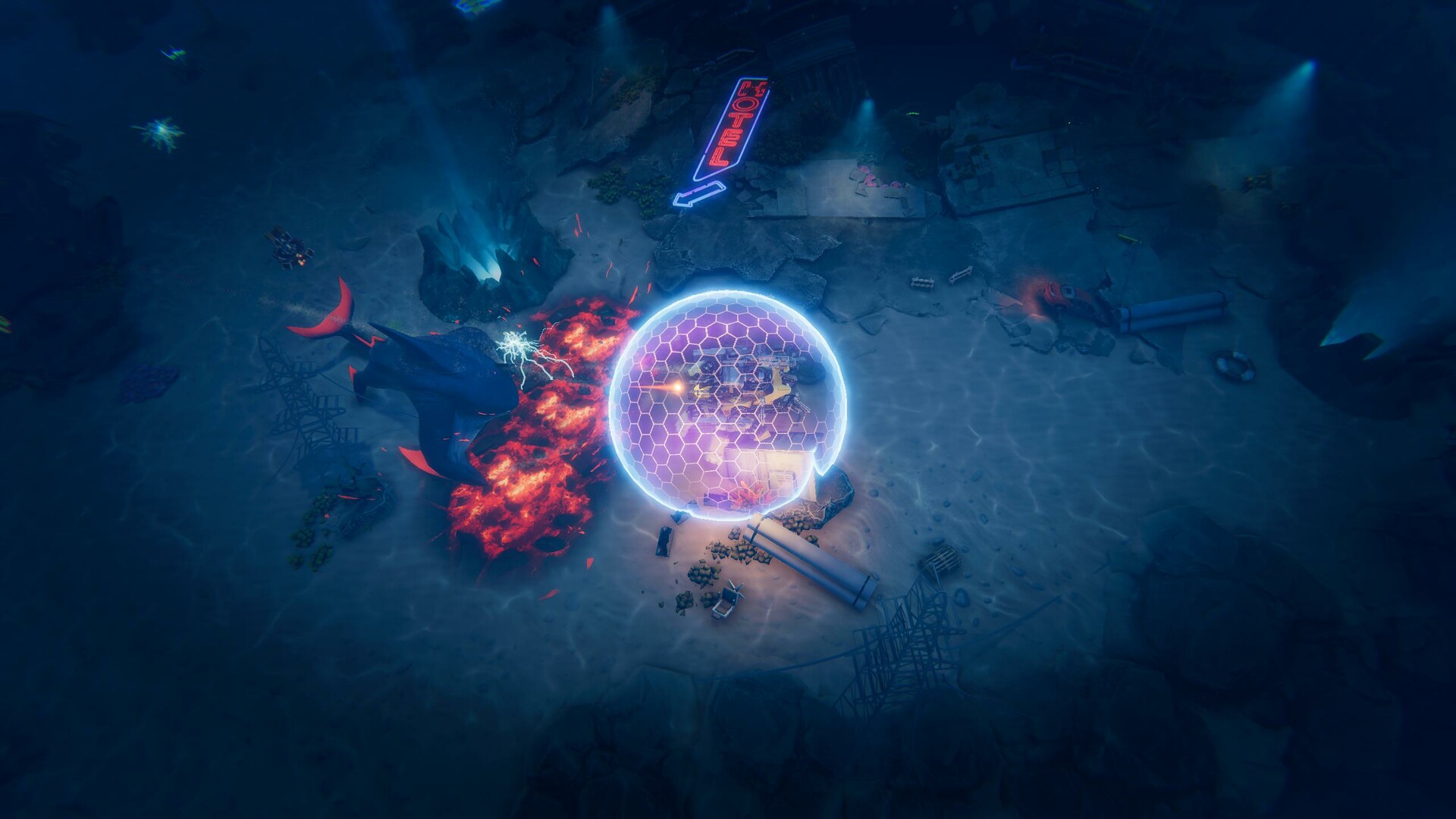 Ocean Keeper: Dome Survival screenshot 3