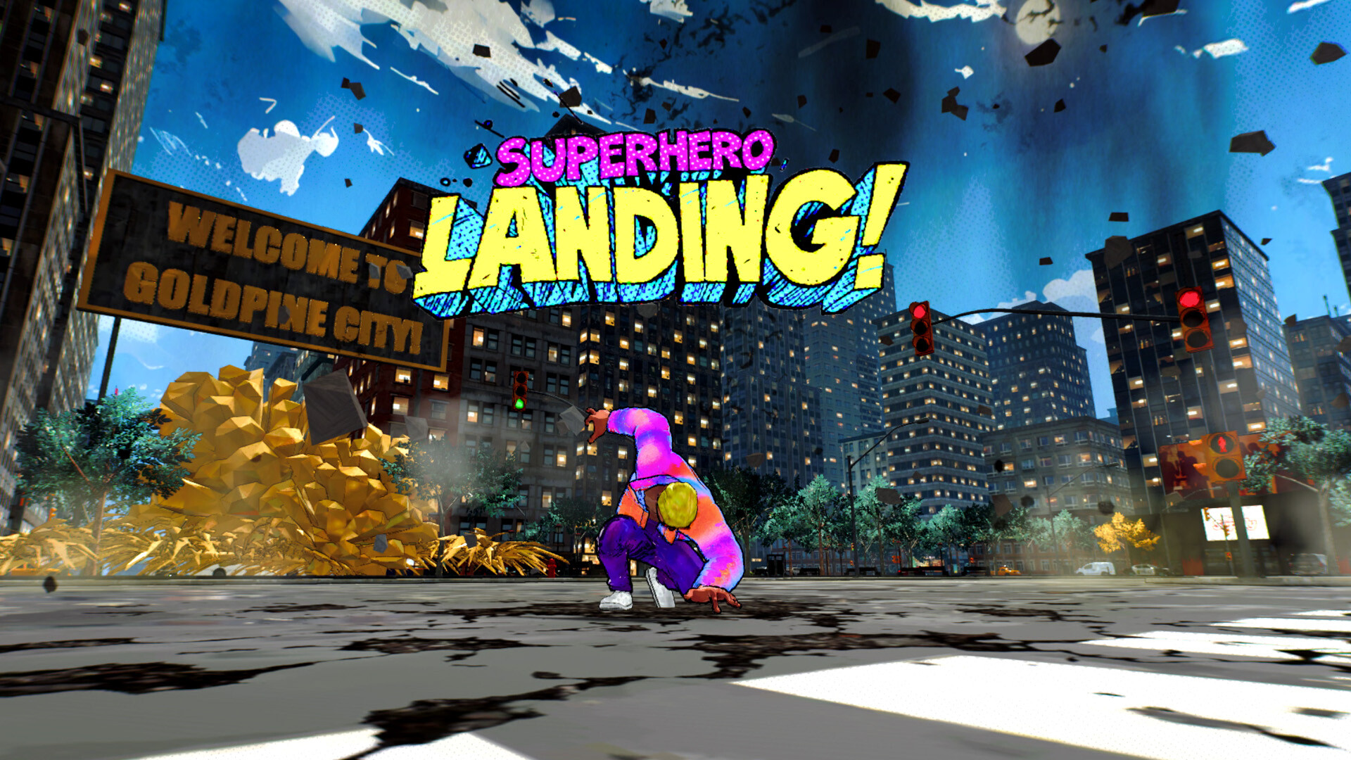 Superhero Simulator gameplay screenshot
